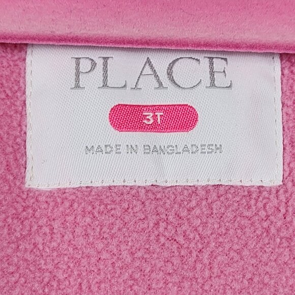 The Children's Place  sz 3T Winter Snow Ski Bib Overalls Pink - Picture 3 of 11